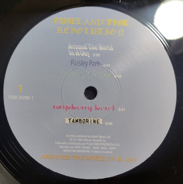 Prince And The Revolution : Around The World In A Day (LP, Album)