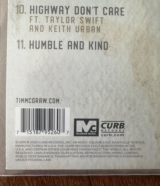 Tim McGraw : The Biggest Hits (LP, Comp)