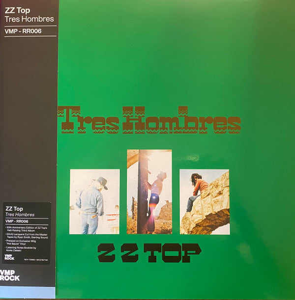 ZZ Top : Tres Hombres (LP, Album, Club, RE, Ora)