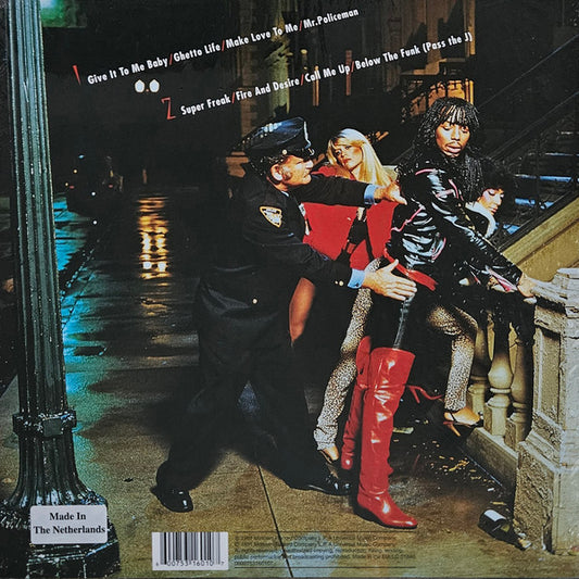 Rick James : Street Songs (LP, Album, RE, RP, 180)
