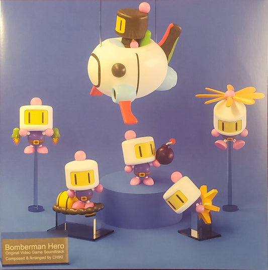 Jun Chikuma : Bomberman Hero Original Video Game Soundtrack (2xLP, Pin)