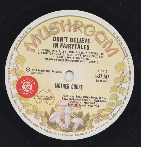 Mother Goose : Don't Believe In Fairytales (LP, Album)