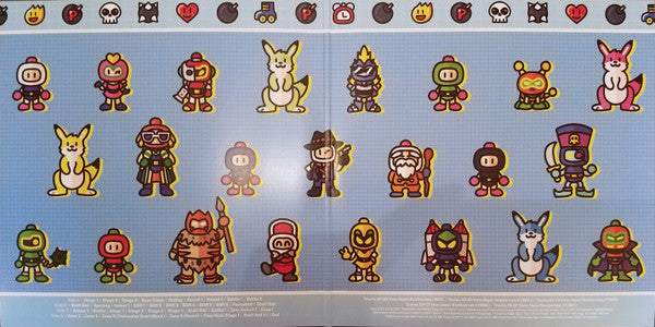 Jun Chikuma, Tomoyuki Hamada, Yasuhiko Fukuda : The Best Of Super Bomberman 1-5 (2xLP, Ltd, Lig)