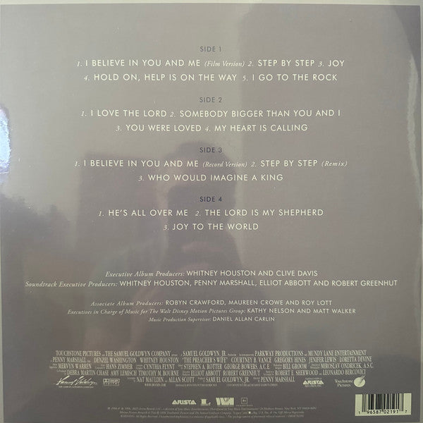 Whitney Houston : The Preacher's Wife (Original Soundtrack Album) (2xLP, Album, RE, S/Edition)