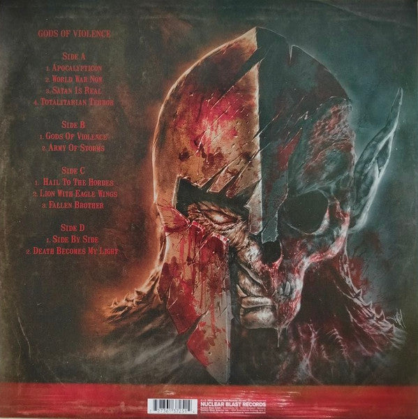 Kreator : Gods Of Violence (2xLP, Album, RE, 180)