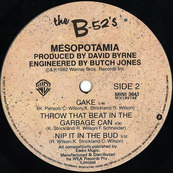 The B-52's : Mesopotamia (LP, MiniAlbum)