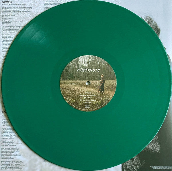 Taylor Swift : Evermore (2xLP, Album, Dlx, RE, RP, Gre)