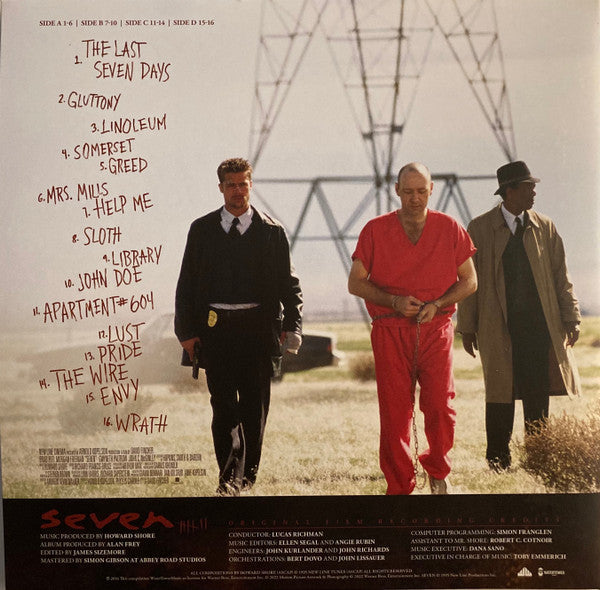 Howard Shore : Seven (Complete Original Score) (LP, Ora + LP, Yel + Album, Dlx, RE)
