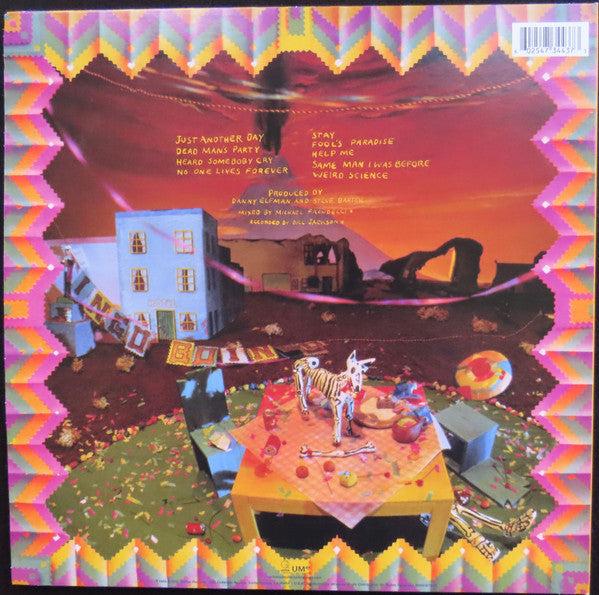 Oingo Boingo : Dead Man's Party (LP, Album, RE, RP, Red)