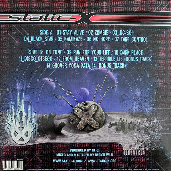 Static-X : Project Regeneration, Vol. 2 (LP, Album, Red)