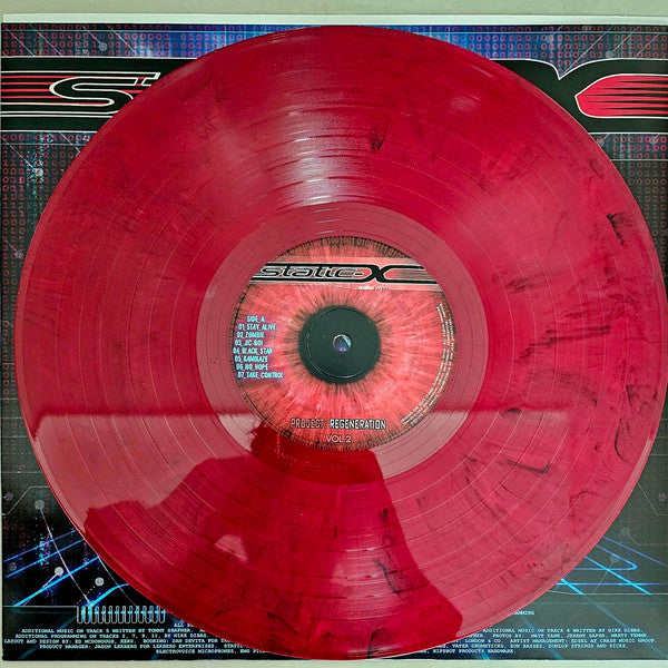 Static-X : Project Regeneration, Vol. 2 (LP, Album, Red)