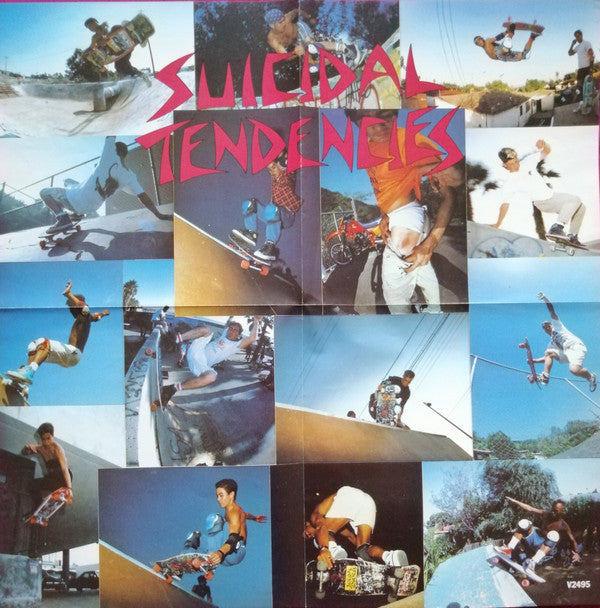Suicidal Tendencies : Suicidal Tendencies (LP, Album, RE, Red)
