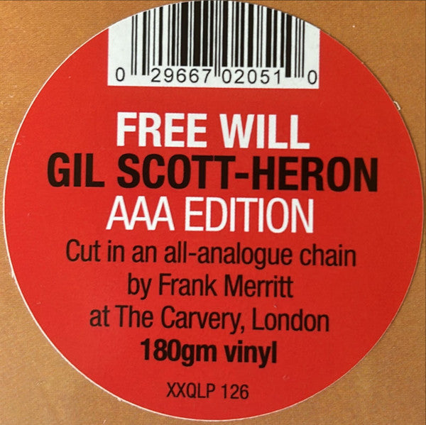 Gil Scott-Heron : Free Will (LP, Album, RE, RM)