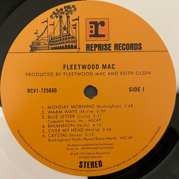 Fleetwood Mac : Fleetwood Mac (LP, Album, Club, RE, Bla)