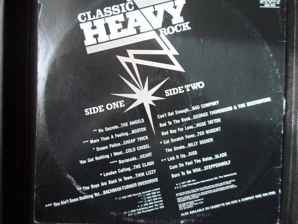 Various : Classic Heavy Rock (LP, Comp)