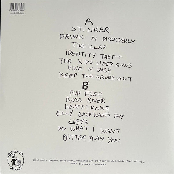 The Chats (2) : High Risk Behaviour (LP, Album, RP, Cle)