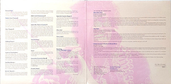 The Jimi Hendrix Experience : Radio One (LP + LP, S/Sided)