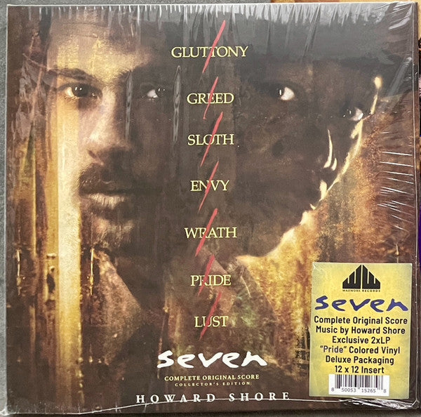 Howard Shore : Seven (Complete Original Score) (2xLP, Album, RE, Pur)