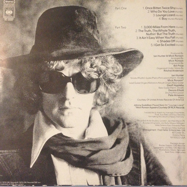 Ian Hunter : Ian Hunter (LP, Album)