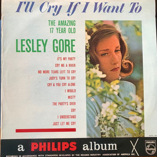 Lesley Gore : I'll Cry If I Want To (LP, Album, Mono)