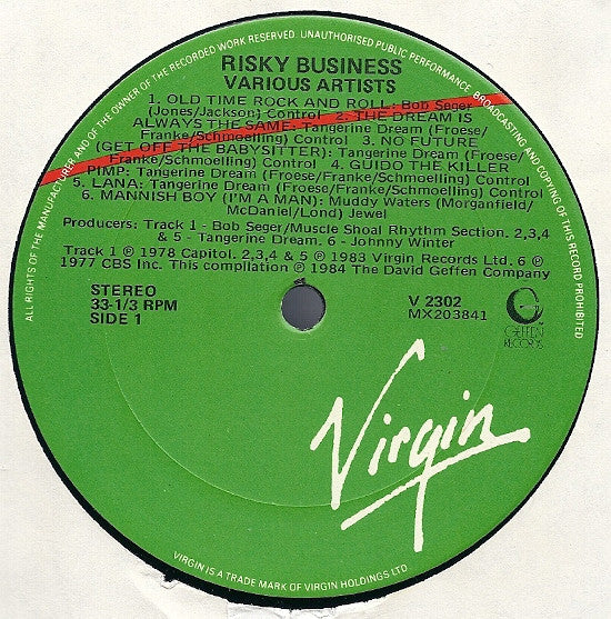 Various : Risky Business (LP, Comp)