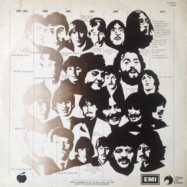 The Beatles : The Essential Beatles (LP, Comp)