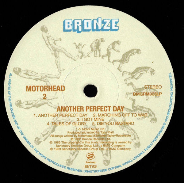 Motörhead : Another Perfect Day (LP, Album, RE)