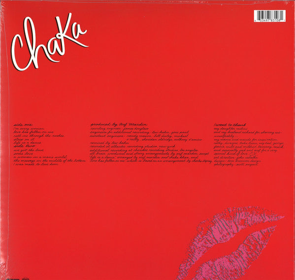 Chaka Khan : Chaka (LP, Album, RE, RM, 45t)