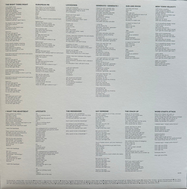 Johnny Marr : The Messenger (LP, Album, RE)
