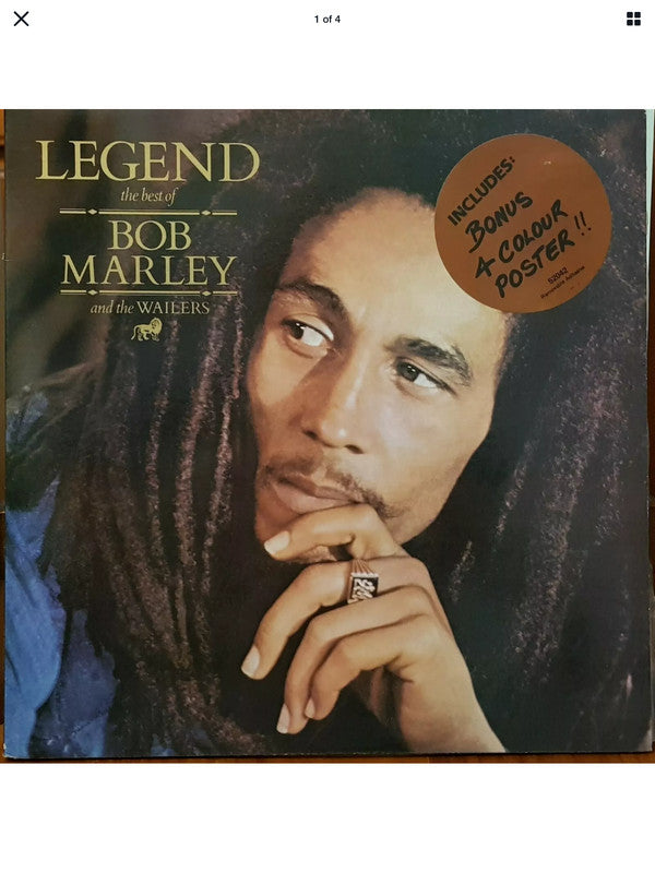 Bob Marley And The Wailers* : Legend (The Best Of Bob Marley And The Wailers) (LP, Comp, Gat)