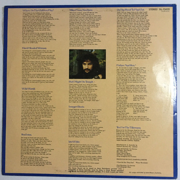 Cat Stevens : Tea For The Tillerman (LP, Album)
