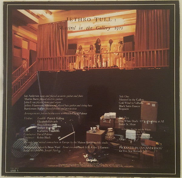 Jethro Tull : Minstrel In The Gallery (LP, Album)