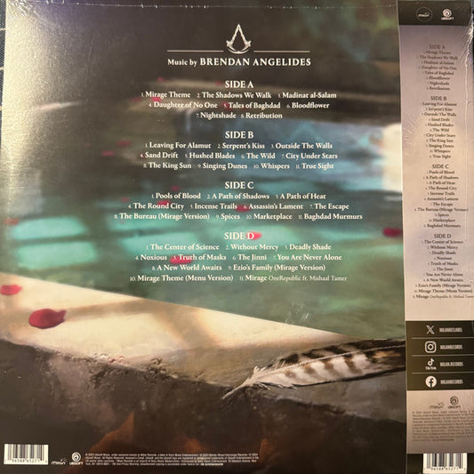 Brendan Angelides : Assassin's Creed Mirage (Original Soundtrack) (2xLP, Album, Whi)
