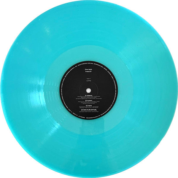 Omar Apollo : Friends (12", EP, Ltd, RE, Blu)
