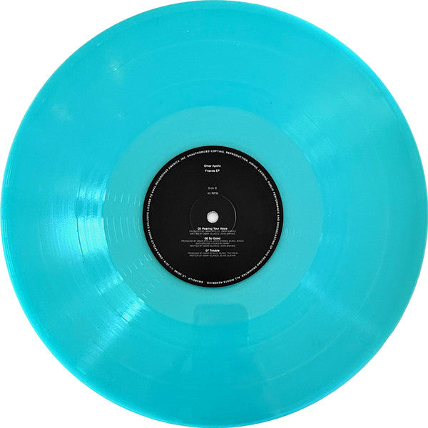 Omar Apollo : Friends (12", EP, Ltd, RE, Blu)