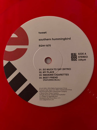 Tweet : Southern Hummingbird (2xLP, Album, Ltd, RE, Rub)