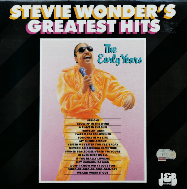 Stevie Wonder : Greatest Hits - The Early Years (LP, Comp)