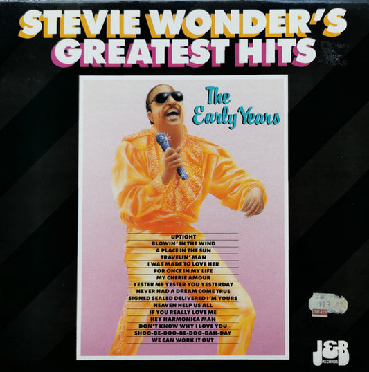Stevie Wonder : Greatest Hits - The Early Years (LP, Comp)
