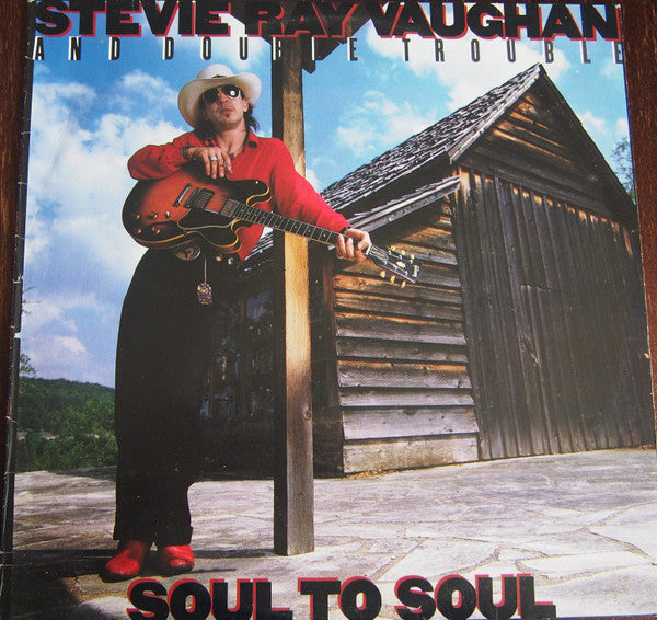 Stevie Ray Vaughan & Double Trouble : Soul To Soul (LP, Album)