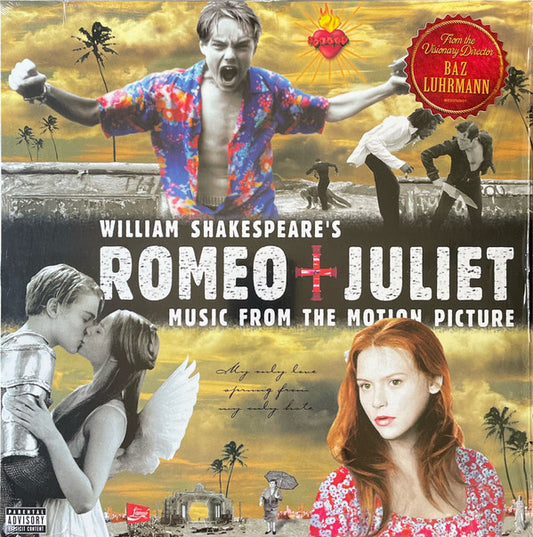 Various : William Shakespeare's Romeo + Juliet (Music From The Motion Picture) (LP, Comp, RE)