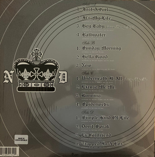 No Doubt : The Singles 1992-2003 (2xLP, Comp, RE, 180)