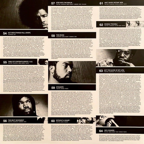 The Roots : Things Fall Apart (2xLP, Album, RE, 180)