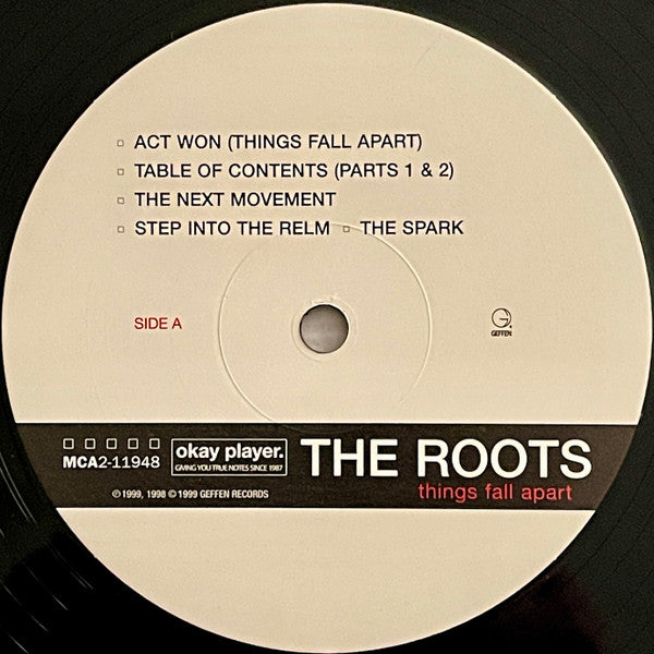 The Roots : Things Fall Apart (2xLP, Album, RE, 180)