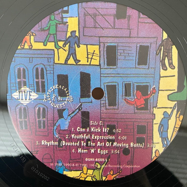 A Tribe Called Quest : People's Instinctive Travels And The Paths Of Rhythm (2xLP, Album, RE, RM)