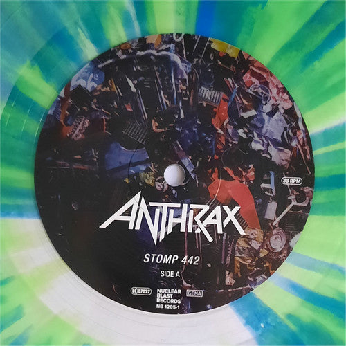 Anthrax : Stomp 442 (LP, Album, Ltd, RE, Cle)