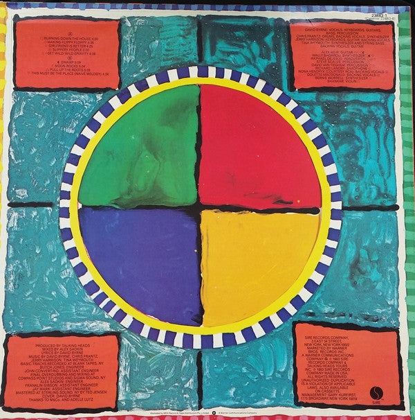 Talking Heads : Speaking In Tongues (LP, Album)
