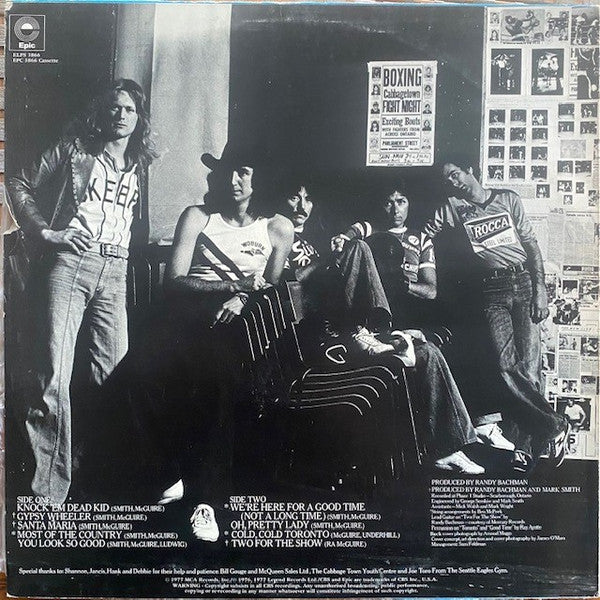 Trooper (4) : Knock 'Em Dead Kid (LP, Album)