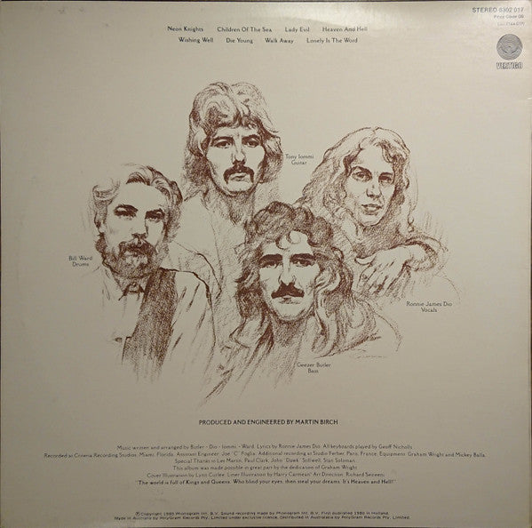 Black Sabbath : Heaven And Hell (LP, Album)