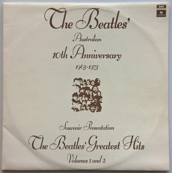 The Beatles : Greatest Hits Volume 1 And 2 (2xLP, Comp, Ltd)