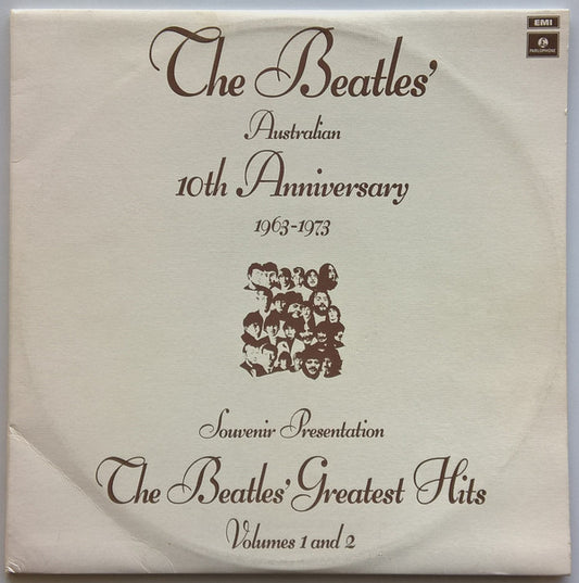 The Beatles : Greatest Hits Volume 1 And 2 (2xLP, Comp, Ltd)